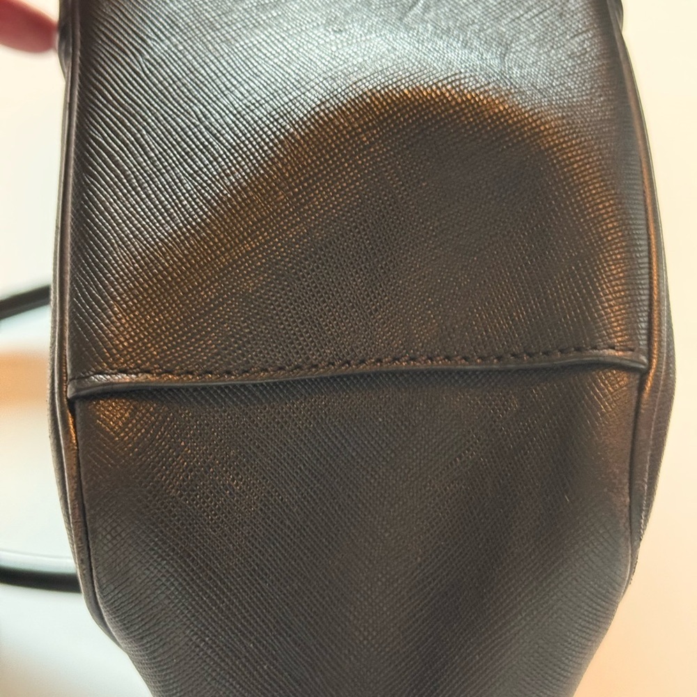 Coach Leather Messenger Large Black Bag CrossbodyTop Handles COA 18x13x4 - Picture 7 of 16